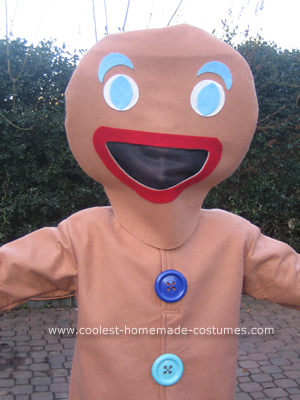 Coolest Gingerbread Man Costume