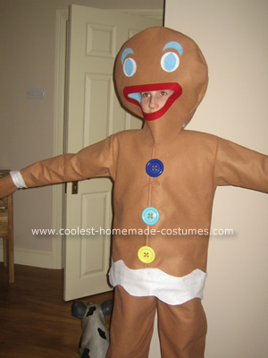  Gingerbread Man Costume