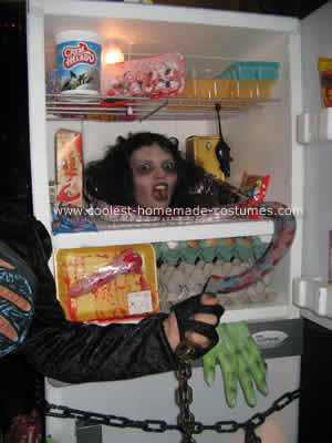 Head in Fridge Costume