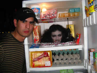 Head in Fridge Costume