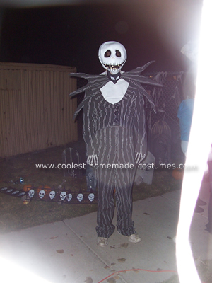 Jack Skellington and Sally Ragdoll Homemade Costumes 