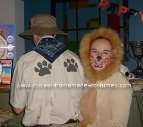 Lioness And Safari Hunter Costume