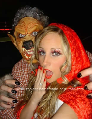  Little Riding Hood and the Big Bad Wolf Couple Costume 
