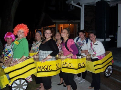 Magic School Bus Group Halloween Costume 