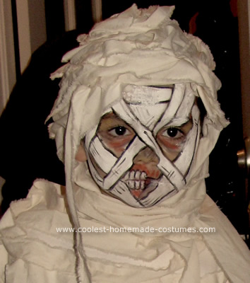 Mummy boy Halloween Costume 