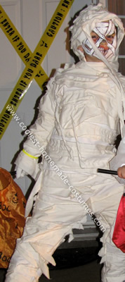  Mummy boy Halloween Costume 