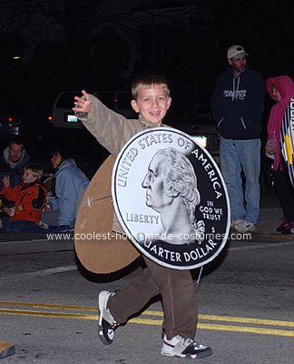  Quarter Coin Costume 