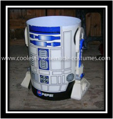 Coolest Ever Driving R2D2 Halloween Costume