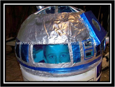 Coolest Ever Driving R2D2 Halloween Costume