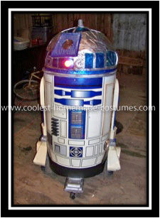 Coolest Ever Driving R2D2 Halloween Costume