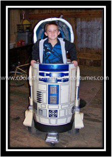 Coolest Ever Driving R2D2 Halloween Costume