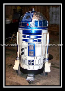 Coolest Ever Driving R2D2 Halloween Costume