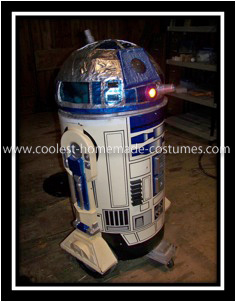Coolest Ever Driving R2D2 Halloween Costume