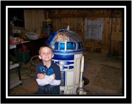 Coolest Ever Driving R2D2 Halloween Costume