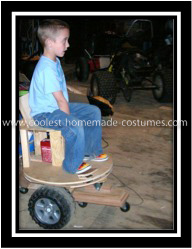 Coolest Ever Driving R2D2 Halloween Costume