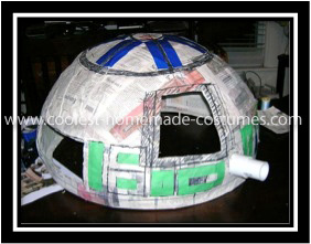 Coolest Ever Driving R2D2 Halloween Costume