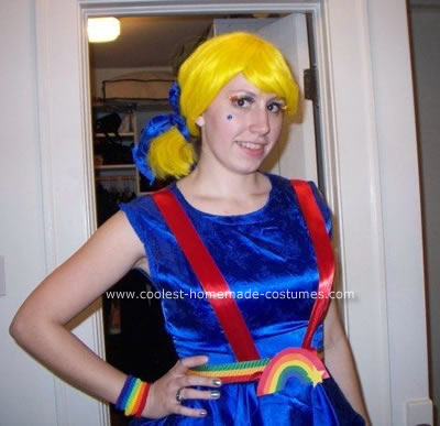 Rainbow Brite Homemade Halloween Costume 