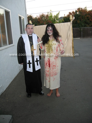  Reagan Mcneil and Priest Couple Costume 