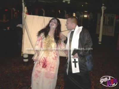  Reagan Mcneil and Priest Couple Costume 