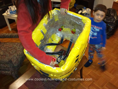 Coolest Homemade Yellow School Bus Halloween Costume