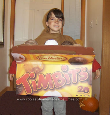 Tim hortons Coffee and Box of Timbits Costumes