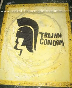 Trojan Man Condom Costume