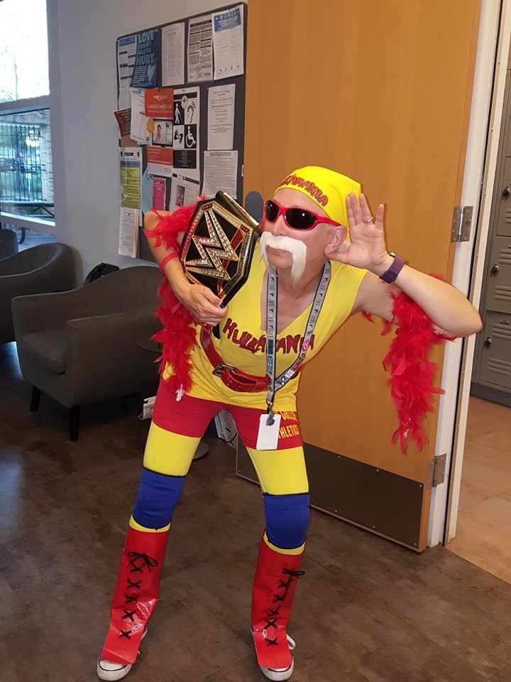 Cool Homemade Hulk Hogan Costume