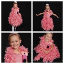 Perfectly Pink Little Girls Flamingo Costume