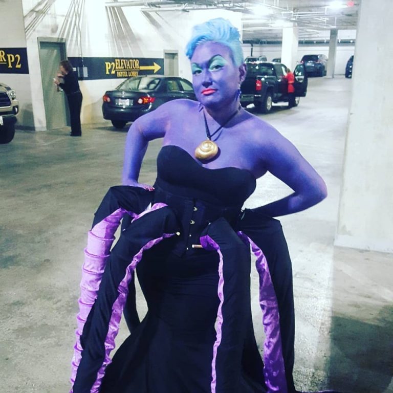 Coolest Homemade Ursula Halloween Costume