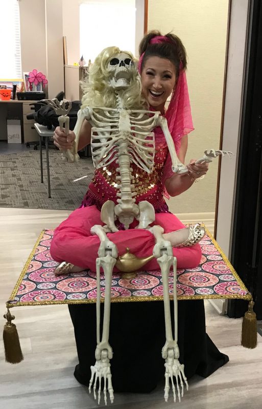 Contest-Winning DIY Floating Genie Costume