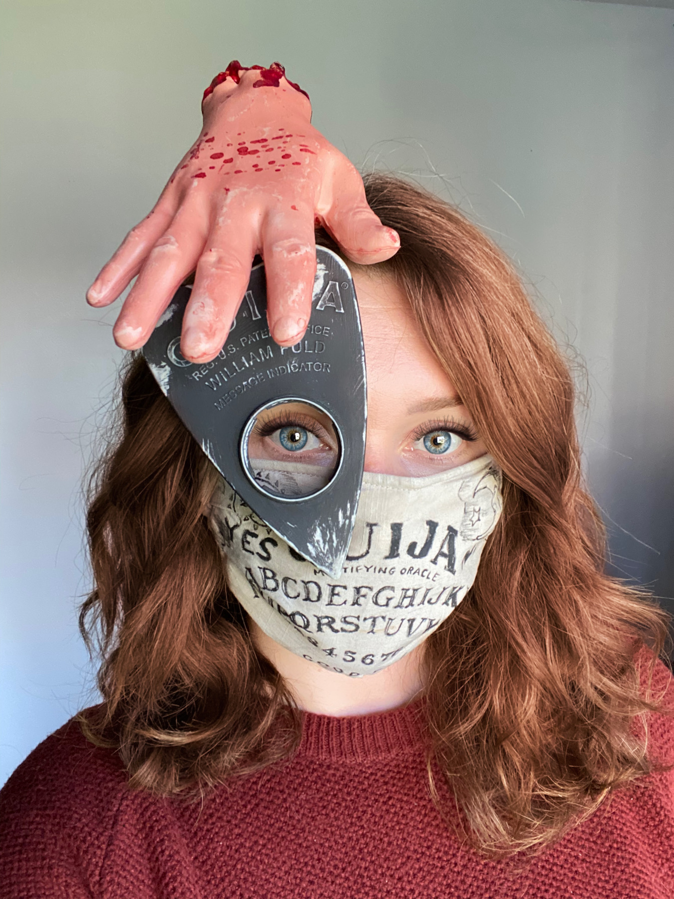 A costume for everyone in 2020: Ouija wear a mask?!?