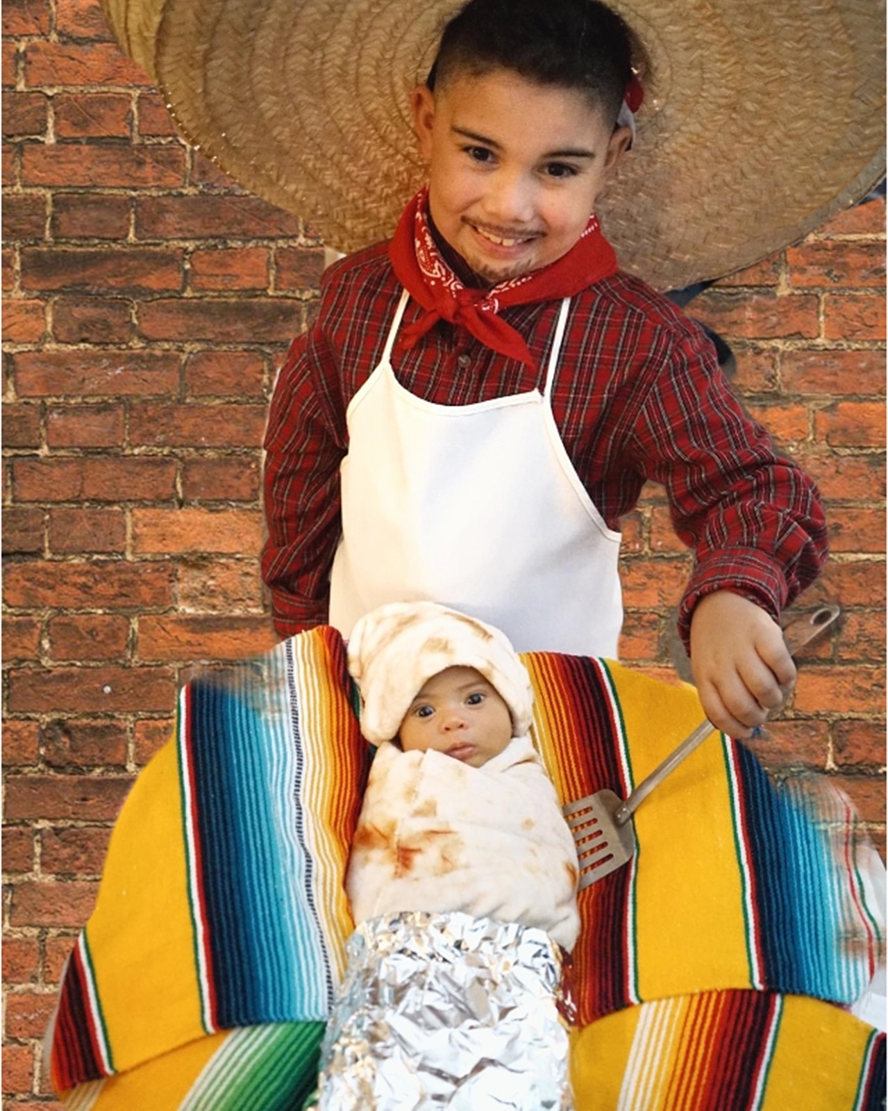 Taco Man and Baby Burrito