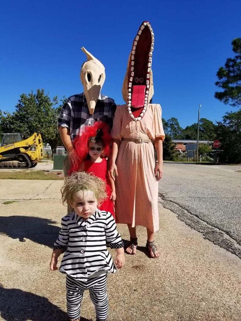 Beetlejuice Family Costume
 Cool DIY Beetlejuice Family Costume