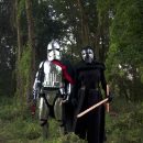 Awesome 3D-Printed Star Wars Captain Phasma and Kylo Ren Costumes
