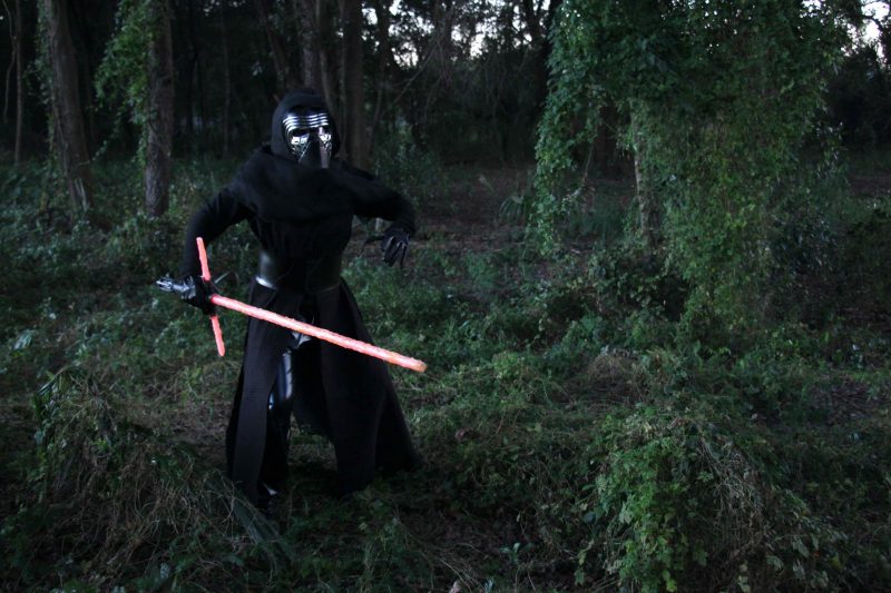Awesome 3D-Printed Star Wars Captain Phasma and Kylo Ren Costumes