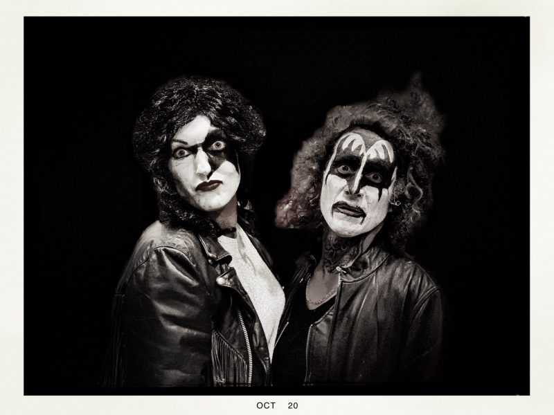 Cool Homemade KISS Simmons and the Star Child Couple Costume