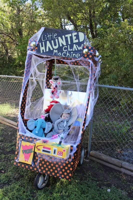 Cool Haunted Claw Machine Baby Stroller Costume
