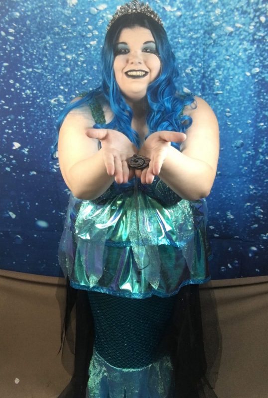 A Challenging and Original Mermaid Siren Costume