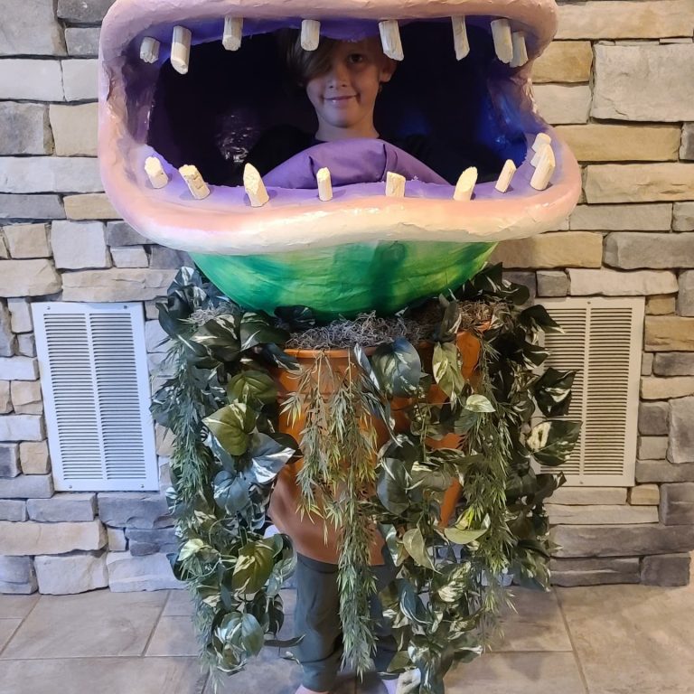 Coolest Homemade Audrey II Costume from Little Shop of Horrors