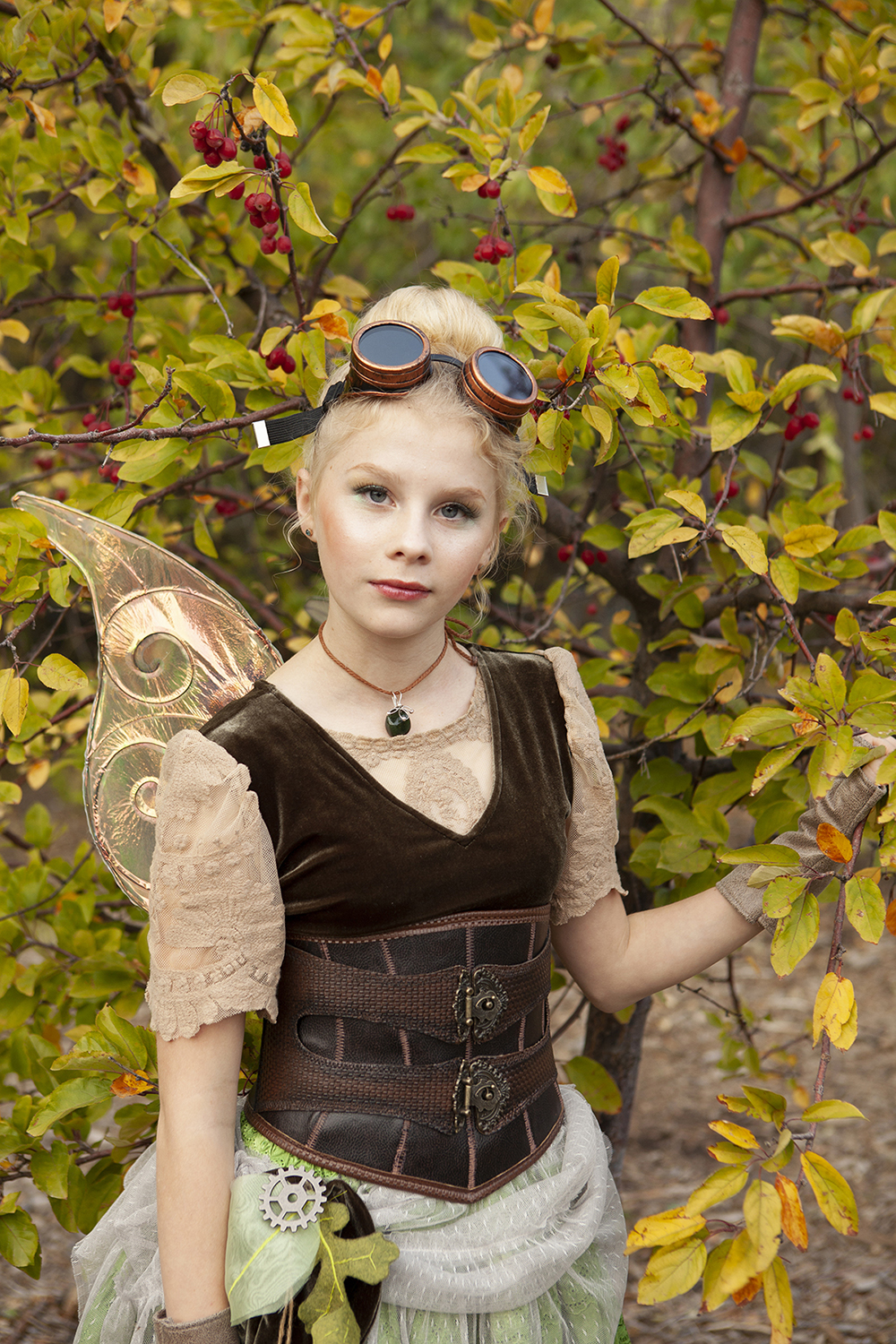 Coolest Ever Homemade Tinkerbell Steampunk Costume