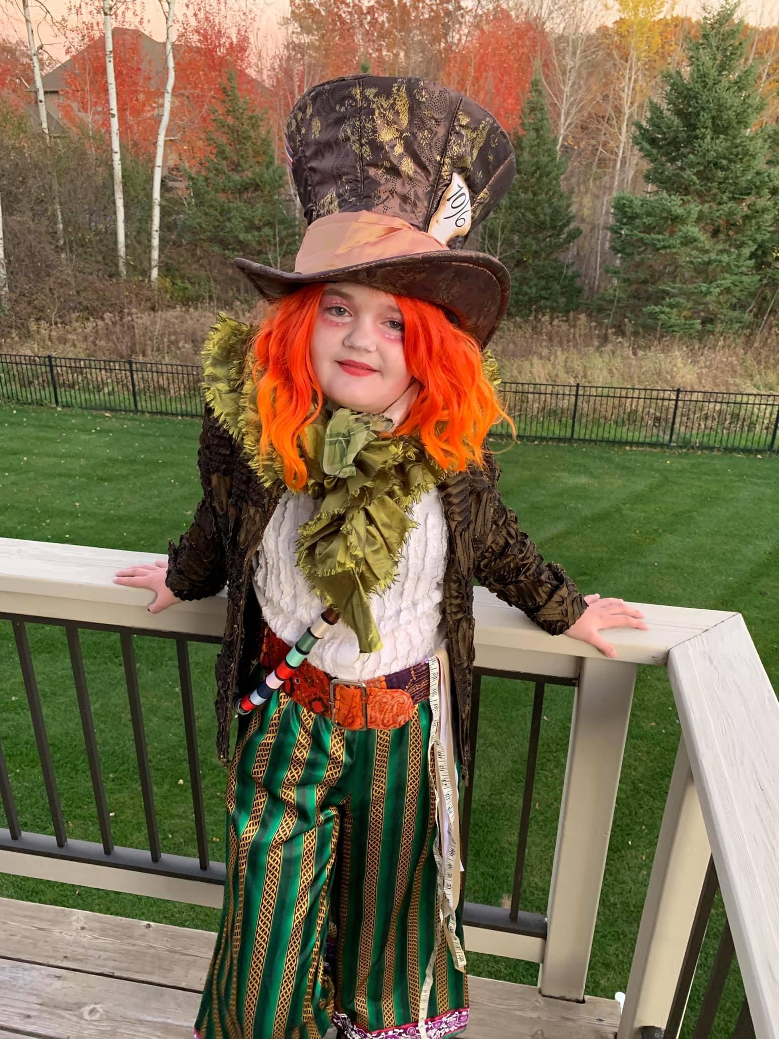 Costume-Hacking the Mad Hatter Costume for My Daughter!