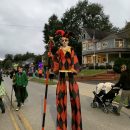 Jenny the Jester Costume - 12 year old on stilts