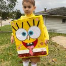 Cool DIY SpongeBob SquarePants Costume for a Boy