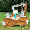 Coolest Ever DIY Fred Flintstone Cat Costume