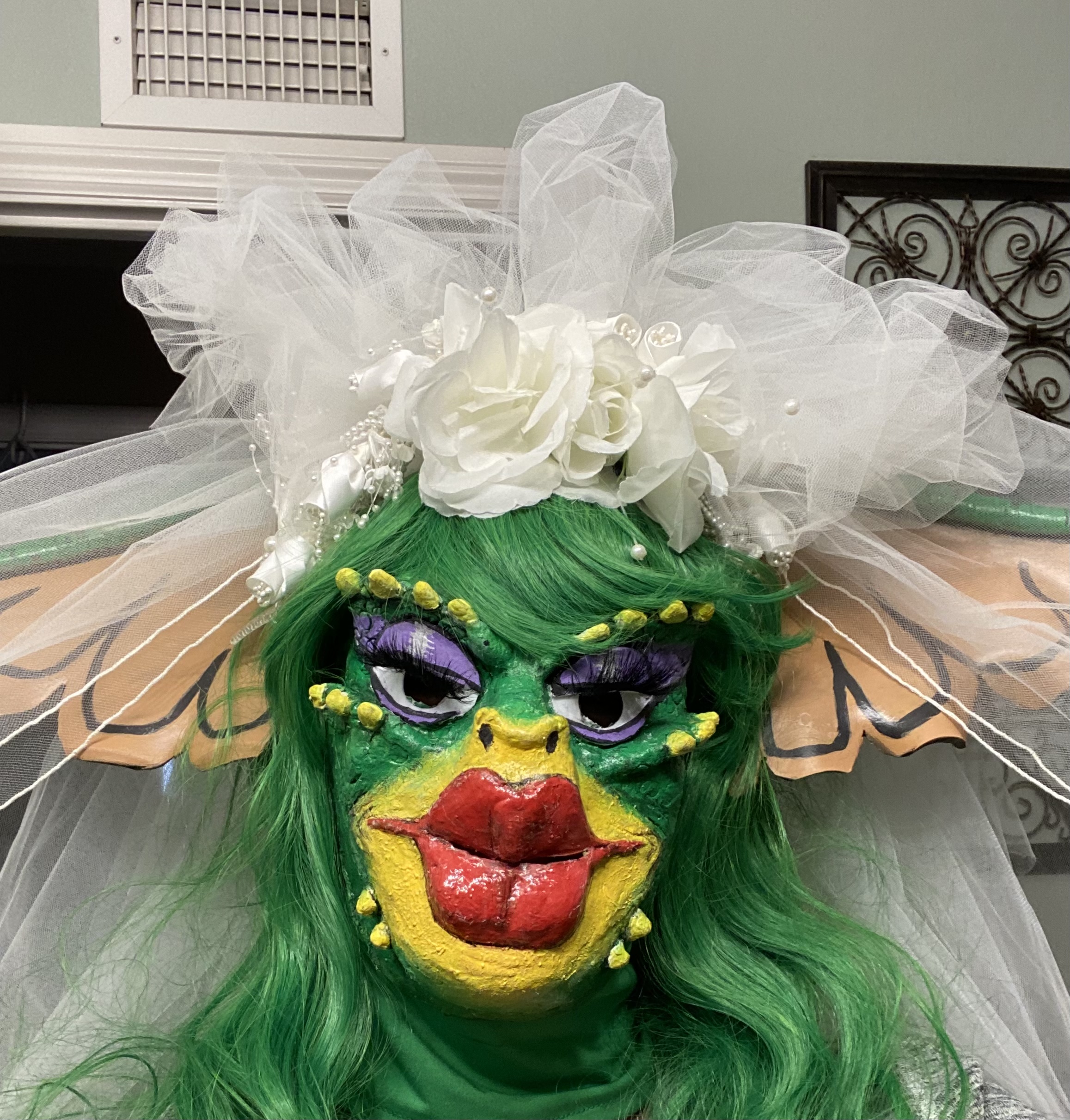 Coolest Homemade Bride Greta Gremlin Costume