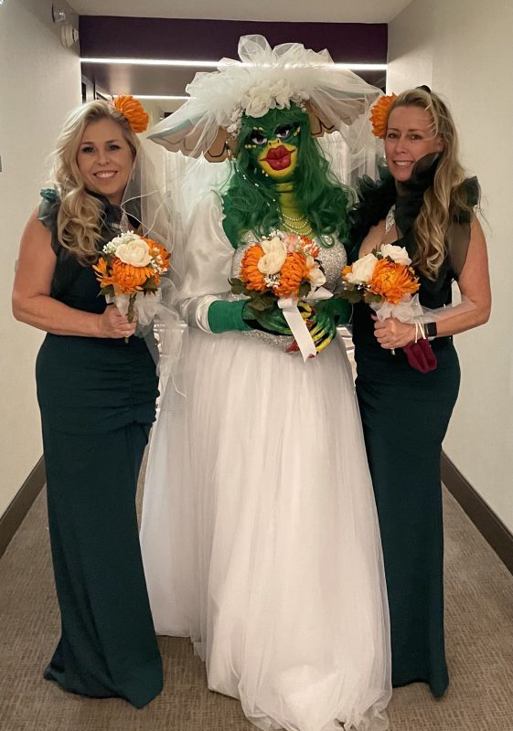 Coolest Homemade Bride Greta Gremlin Costume