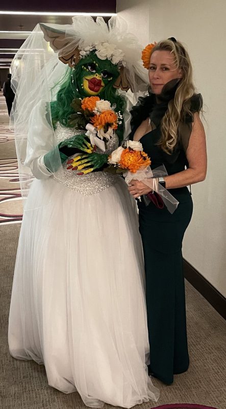 Coolest Homemade Bride Greta Gremlin Costume