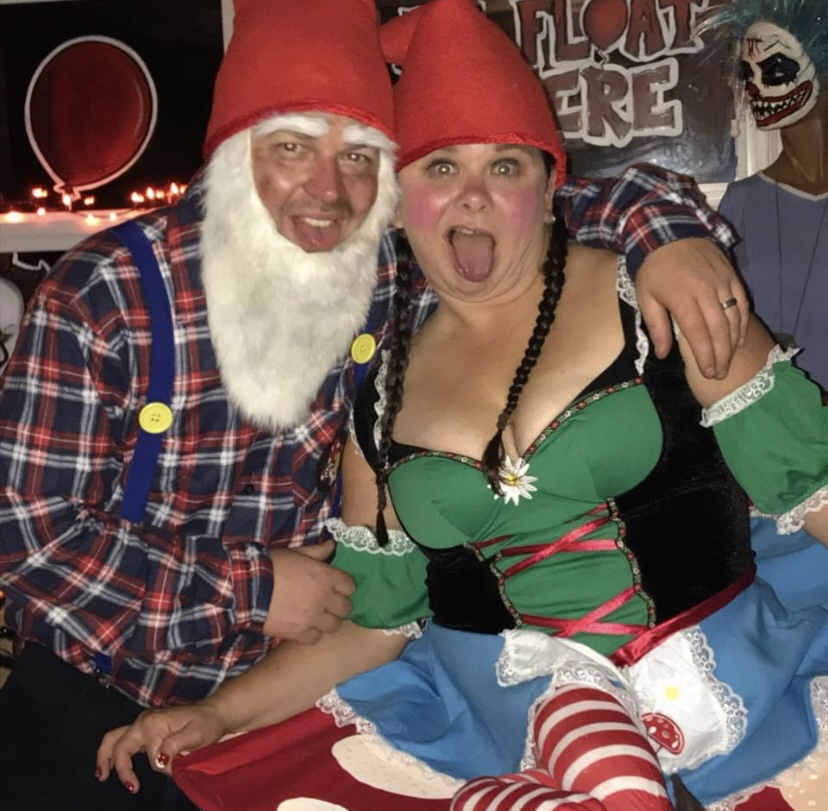 female garden gnome costume