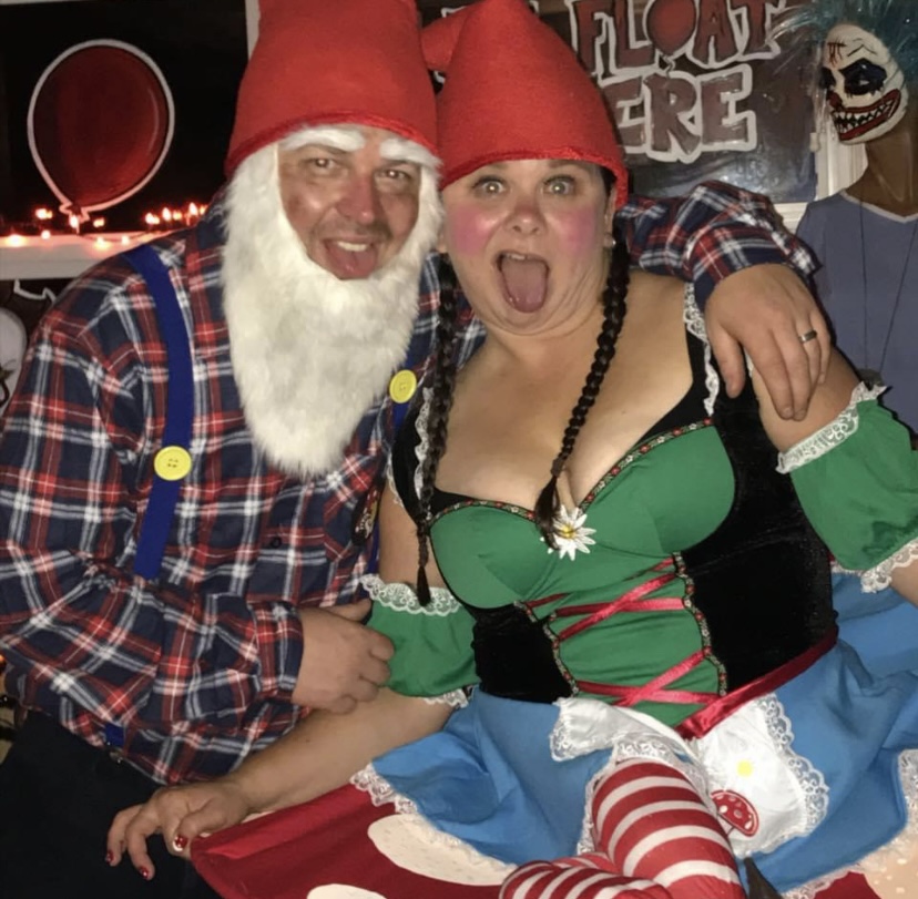 Gnome costume for couple