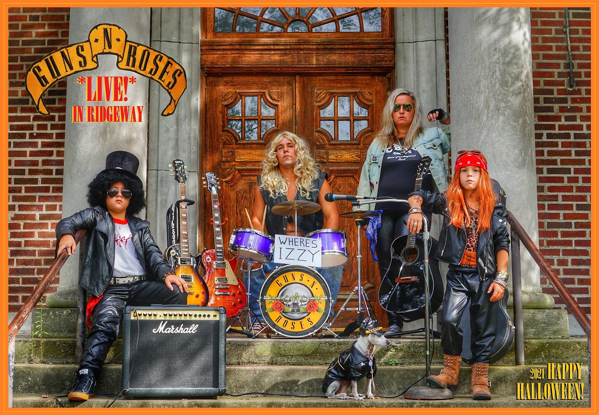 Guns N' Roses Family Halloween Costume!